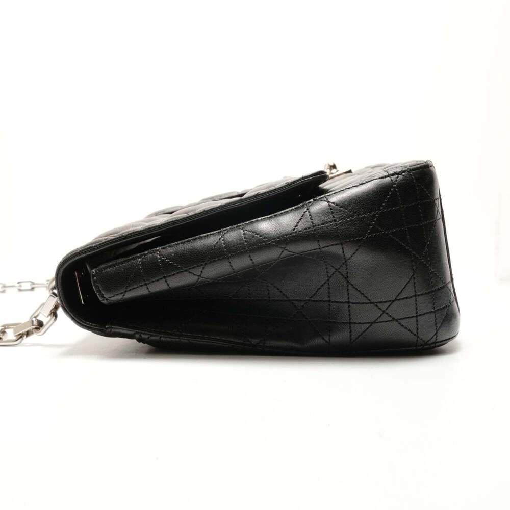 CHRISTIAN DIOR Black Leather Shoulder Bag - Picture 3 of 14